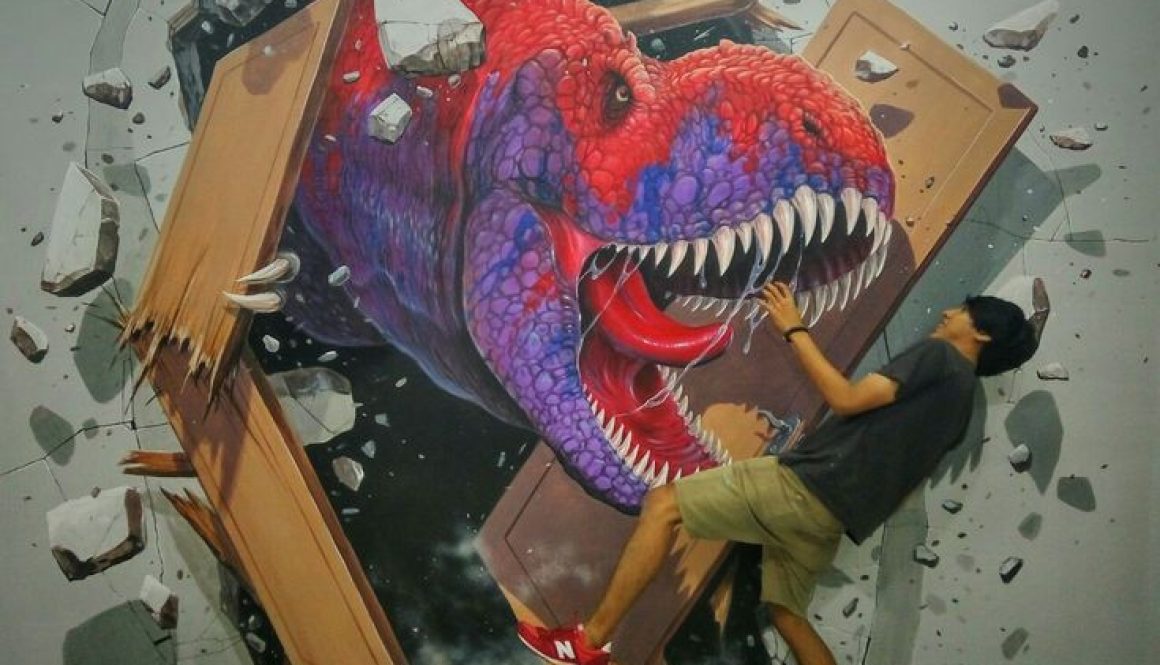 Mural 3D Trick Art